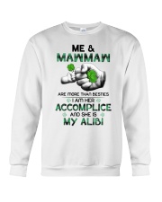 She Is My Alibi - Amazing Gift For Granddaughter Crewneck Sweatshirt tile