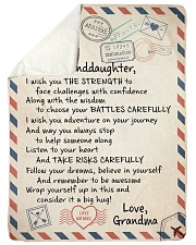 FOLLOW YOUR DREAM - TO GRANDDAUGHTER FROM GRANDMA Sherpa Fleece Blanket tile