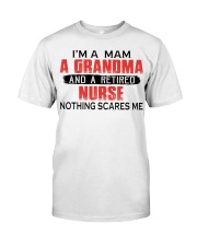 NOTHING SCARES ME - PERFECT GIFT FOR NURSE Premium Fit Mens Tee tile