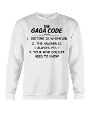 THE GAGA CODE - BEDTIME IS WHENEVER Crewneck Sweatshirt tile