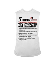5 THINGS ABOUT MY NANNIE - BEST GIFT FOR GRANDKIDS Sleeveless Tee tile