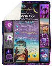 I LOVE YOU - AMAZING GIFT FOR GRANDDAUGHTER Sherpa Fleece Blanket tile