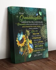 MY LOVE - LOVELY MESSAGE GIFT FOR GRANDDAUGHTER 11x14 Gallery Wrapped Canvas Prints aos-canvas-pgw-11x14-lifestyle-front-17