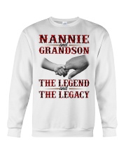 THE LEGEND AND THE LEGACY - BEST GIFT FOR NANNIE Crewneck Sweatshirt tile