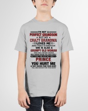 HE HAS ANGER ISSUES - BEST GIFT FOR GRANDSON Youth T-Shirt garment-youth-tshirt-front-01