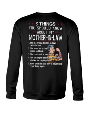 5 THINGS YOU SHOULD KNOW ABOUT MY MOTHER-IN-LAW Crewneck Sweatshirt tile