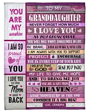 BRING ME JOY - GRANDMA TO GRANDDAUGHTER Small Fleece Blanket - 30" x 40" front