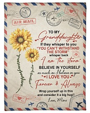 BELIEVE IN YOURSELF - MIMI TO GRANDDAUGHTER Small Fleece Blanket - 30" x 40" front