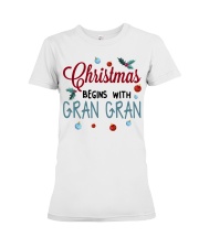 PERFECT CHRISTMAS GIFT FOR GRANDCHILD - GRANGRAN Premium Fit Ladies Tee tile