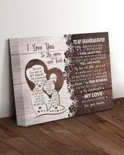 MY LOVE - TO GRANDDAUGHTER FROM GRANDMA 14x11 Gallery Wrapped Canvas Prints aos-canvas-pgw-14x11-lifestyle-front-17