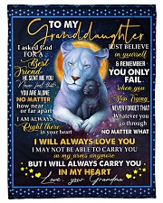 I WILL ALWAYS LOVE YOU - GIFT FOR GRANDDAUGHTER Small Fleece Blanket - 30" x 40" front