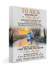 I LOVE YOU- FROM TRIX TO NICK 11x14 Gallery Wrapped Canvas Prints front