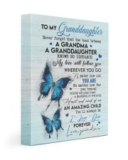 I LOVE YOU FOREVER - GREAT GIFT FOR GRANDDAUGHTER 11x14 Gallery Wrapped Canvas Prints front