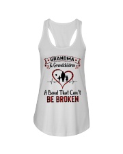 GRANDMA AND GRANDCHILDREN A BOND CAN'T BE BROKEN Ladies Flowy Tank tile