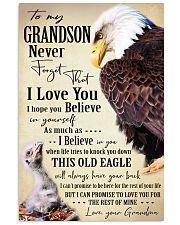 I BELIEVE IN YOU - SPECIAL GIFT FOR GRANDSON 11x17 Poster front