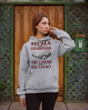 THE LEGEND AND THE LEGACY - BEST GIFT FOR MEMA Hooded Sweatshirt apparel-hooded-sweatshirt-lifestyle-02