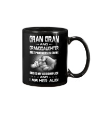 GRAN GRAN AND GRANDDAUGHTER - PARTNERS IN CRIME Mug tile