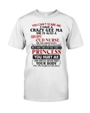YOU CAN'T SCARE ME - GREAT GIFT FOR GRANDDAUGHTER Classic T-Shirt tile