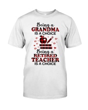 BEING RETIRED TEACHER - PERFECT GIFT FOR TEACHER Premium Fit Mens Tee tile
