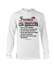5 THINGS YOU SHOULD KNOW ABOUT MY GRAMMIE Long Sleeve Tee tile