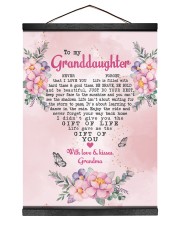 NEVER FORGET YOUR WAY BACK HOME - LOVELY GIFT FOR GRANDDAUGHTER Hanging Canvas tile