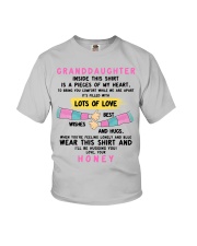 I'LL BE HUGGING YOU - BEST GIFT FOR GRANDDAUGHTER Youth T-Shirt front