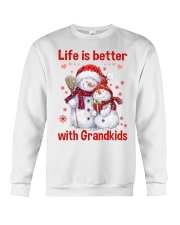 LIFE IS BETTER WITH GRANDKIDS - PERFECT GIFT FOR GRANDMA Crewneck Sweatshirt tile