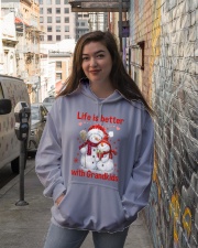 LIFE IS BETTER WITH GRANDKIDS - PERFECT GIFT FOR GRANDMA Hooded Sweatshirt lifestyle-unisex-hoodie-front-1