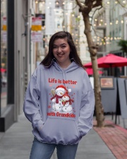 LIFE IS BETTER WITH GRANDKIDS - PERFECT GIFT FOR GRANDMA Hooded Sweatshirt lifestyle-unisex-hoodie-front-2