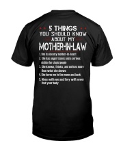5 THINGS YOU SHOULD KNOW ABOUT MY MOTHER-IN-LAW Premium Fit Mens Tee tile