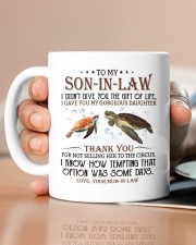 The Gift Of Life - Amazing Gift For Son-In-Law Mug ceramic-mug-lifestyle-59