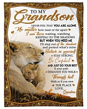 BELIEVE IN YOURSELF - AMAZING GIFT FOR GRANDSON Small Fleece Blanket - 30" x 40" front