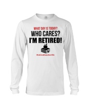 I'M RETIRED - PERFECT GIFT FOR GRANDMA Long Sleeve Tee tile