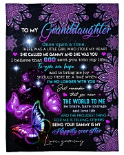 THE WORLD TO ME - GRAMMY TO GRANDDAUGHTER Small Fleece Blanket - 30" x 40" front