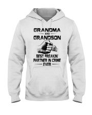 GRANDMA AND GRANDSON BEST FREAKIN' Hooded Sweatshirt tile