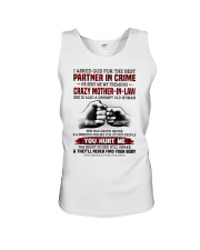PARTNER IN CRIME - GREAT GIFT FOR SON-IN-LAW Unisex Tank tile