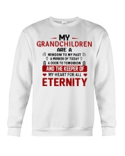 MY GRANDCHILREN ARE A WINDOW TO MY PAST Crewneck Sweatshirt tile
