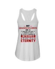 MY GRANDCHILREN ARE A WINDOW TO MY PAST Ladies Flowy Tank tile