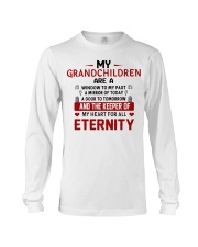 MY GRANDCHILREN ARE A WINDOW TO MY PAST Long Sleeve Tee tile