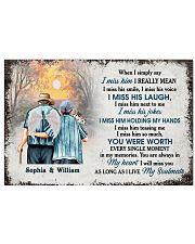 YOU ARE ALWAYS IN MY HEART 17x11 Poster front