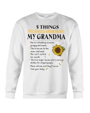 5 THINGS YOU SHOULD KNOW - GIFT FOR GRANDPARENTS Crewneck Sweatshirt tile