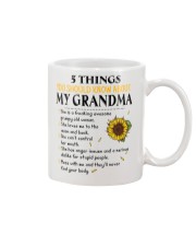 5 THINGS YOU SHOULD KNOW - GIFT FOR GRANDPARENTS Mug tile
