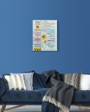 I'll Always Be With You - Best Gift For Granddaughter 11x14 Gallery Wrapped Canvas Prints aos-canvas-pgw-11x14-lifestyle-front-06