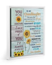 I'll Always Be With You - Best Gift For Granddaughter white-floating-framed-canvas-wrap-print tile