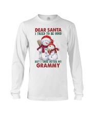 I Take After My Grammy - Best Gift For Grandchild Long Sleeve Tee tile