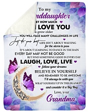 Believe In Yourself - Amazing Gift For Granddaughter Sherpa Fleece Blanket tile