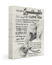 BELIEVE IN YOURSELF - BEST GIFT FOR GRANDDAUGHTER 11x14 Gallery Wrapped Canvas Prints front