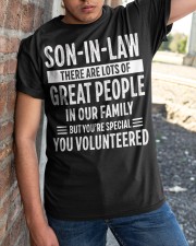 YOU'RE SPECIAL - LOVELY GIFT FOR SON-IN-LAW Classic T-Shirt apparel-classic-tshirt-lifestyle-27