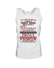 You Can't Scare Me - Lovely Gift For Grandson Unisex Tank tile