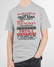 You Can't Scare Me - Lovely Gift For Grandson Youth T-Shirt garment-youth-tshirt-front-lifestyle-01